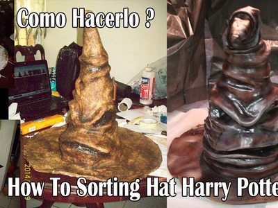 Como Hacer Sombrero Seleccionador - Harry Potter