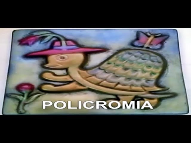 COMO PINTAR POLICROMIA METALIZADA