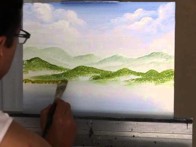 Curso Pintura Acrilica - Juan Gonzalez Painting Class - 01