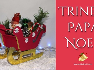Trineo de Santa Claus - Papa Noel