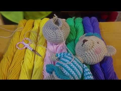 Amigurumi Osito (Cabeza y Cuerpo)