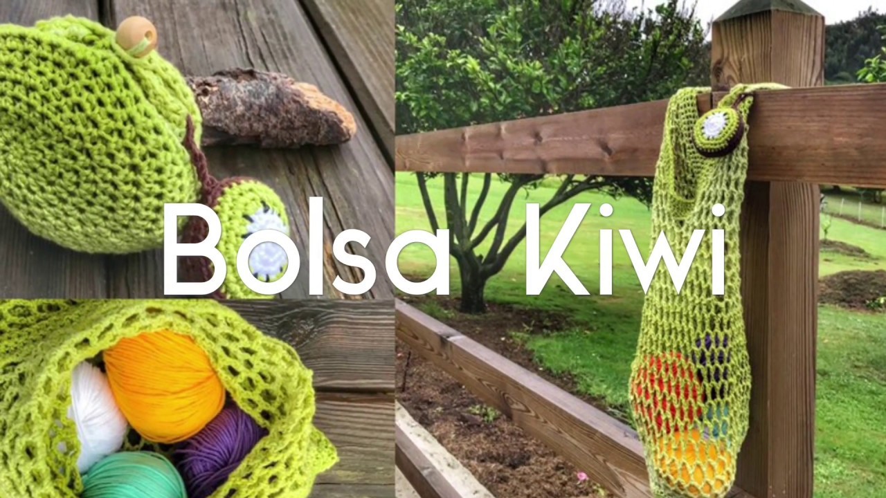 Bolsa kiwi Videotutorial by Bluebubalu