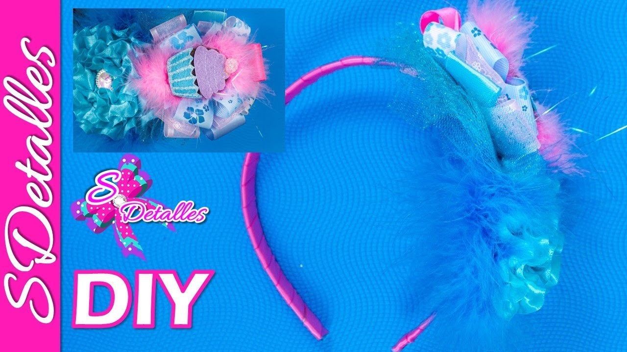 Cintillo o Diadema Multicolor #1. Multicolor Headband Fabric #1 | Video# 40 | SDetalles | DIY
