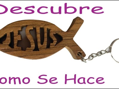 Como hacer llavero jesus en madera, personalizado, decoracion, casero handcraft us hispanic arte
