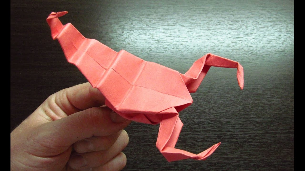 Como hacer Origamis de papel HOROSCOPO Super Cool | Signo de ESCORPIO (Muy fácil)