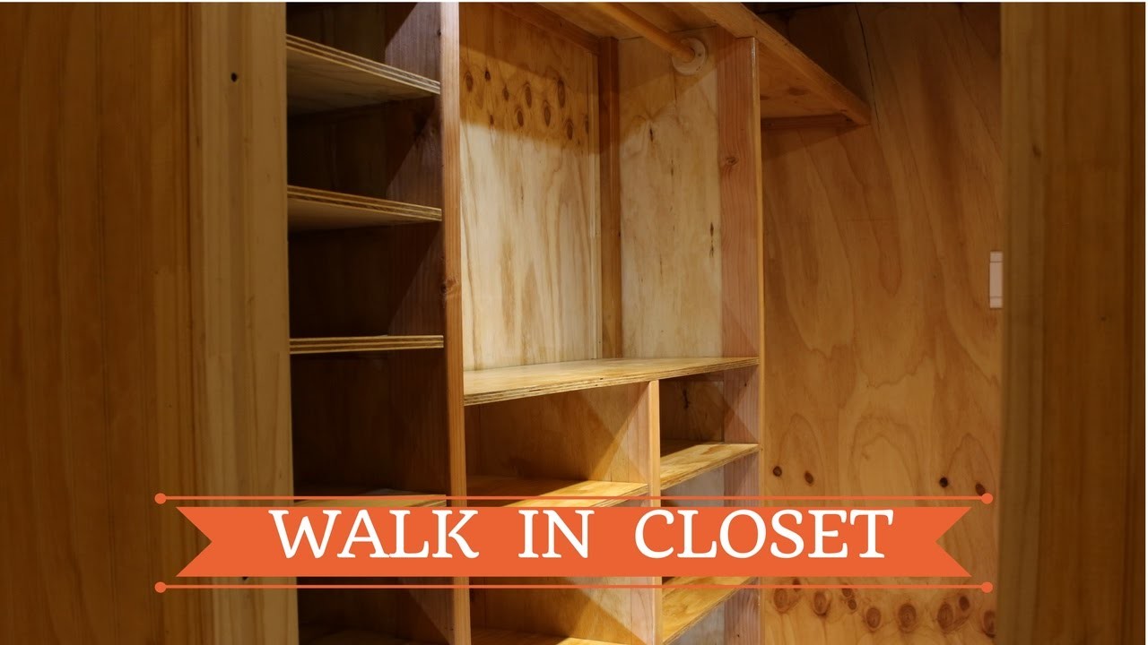 Como hacer un walk in closet -  parte 2