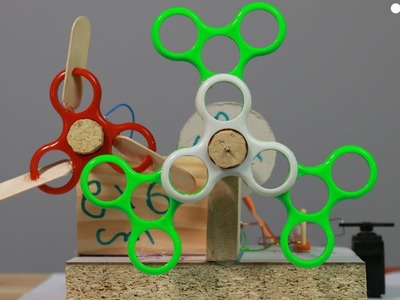 Cómo Hacer una Máquina de Burbujas con Fidget Spinners