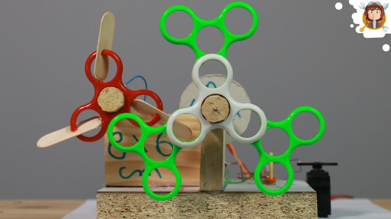 Cómo Hacer una Máquina de Burbujas con Fidget Spinners