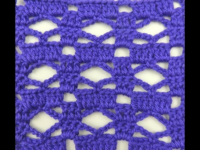 Crochet: Punto Combinado # 30