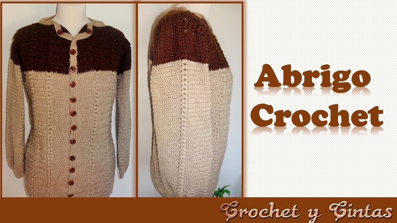 DIY Abrigo – cárdigan con punto espiga a crochet (1 de 3)
