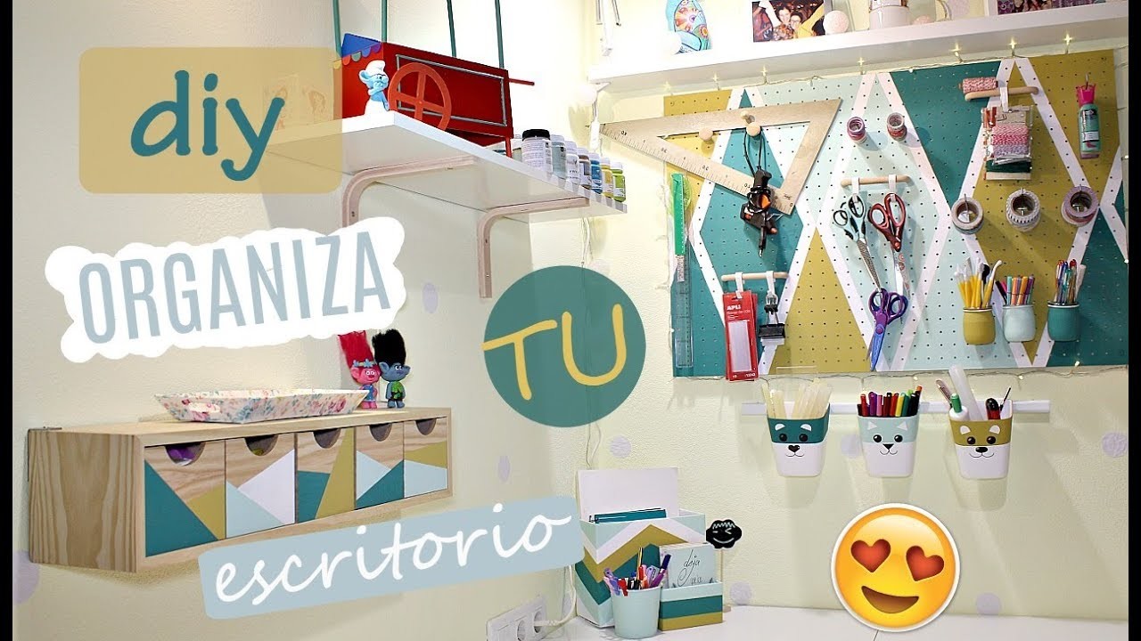 DIY DECORA TU ESTUDIO O ESCRITORIO by Monimon Crea