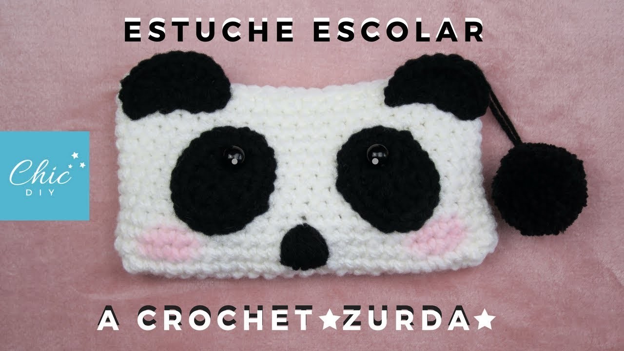 ESTUCHE PANDA | ZURDA | CHIC DIY