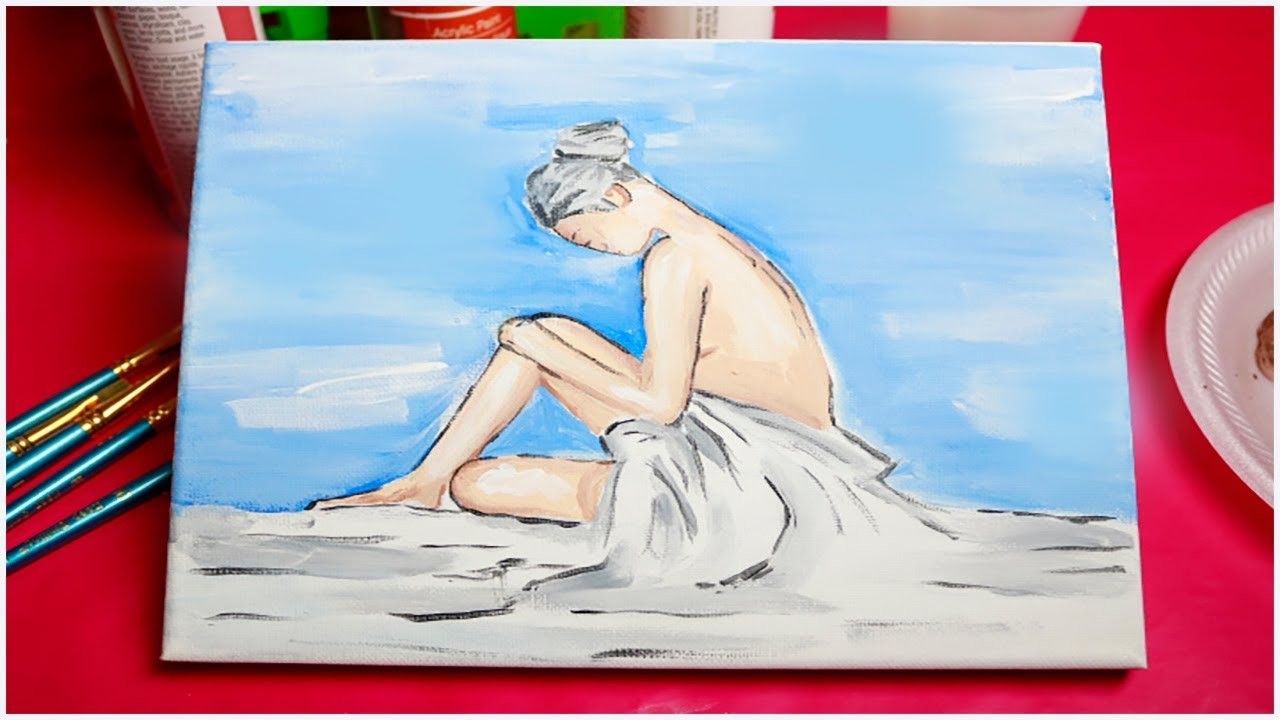 Pintura desnudo para principinates