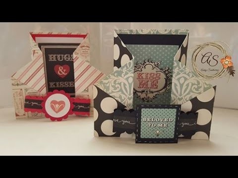Tarjeta doble puerta ( Scrapbook )