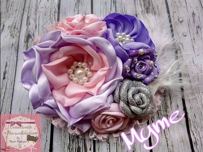 TIARA CON TOCADO ELEGANTE