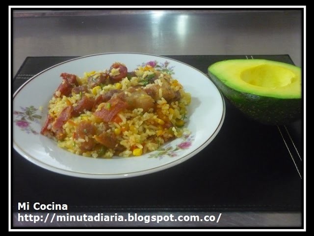 ARROZ PAISA. ARROZ CRIOLLO | Mi Cocina