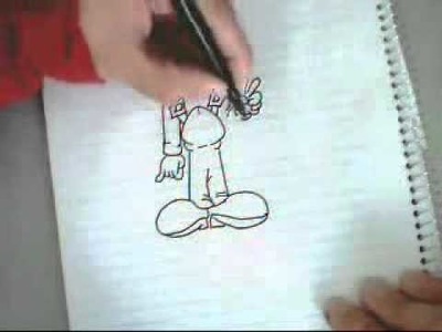 Como aprender a dibujar dibujos animados 2013