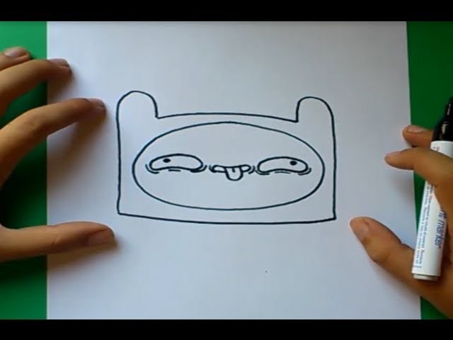 Como dibujar a Finn paso a paso 5 - Hora de aventuras | How to draw Finn 5 - Adventure time