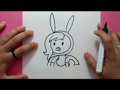 Como dibujar a Fionna paso a paso 2 - Hora de aventuras | How to draw Fionna 2 - Adventure time
