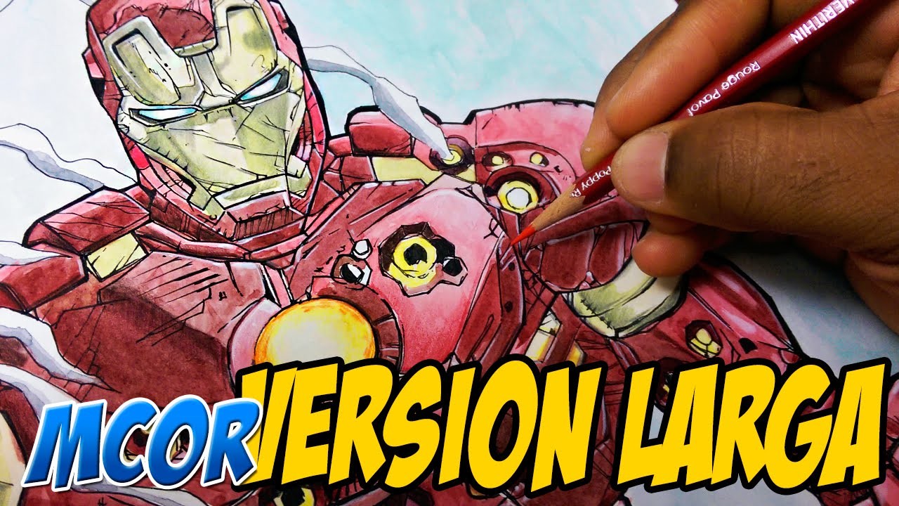 Como Dibujar a Iron Man | Versión Larga