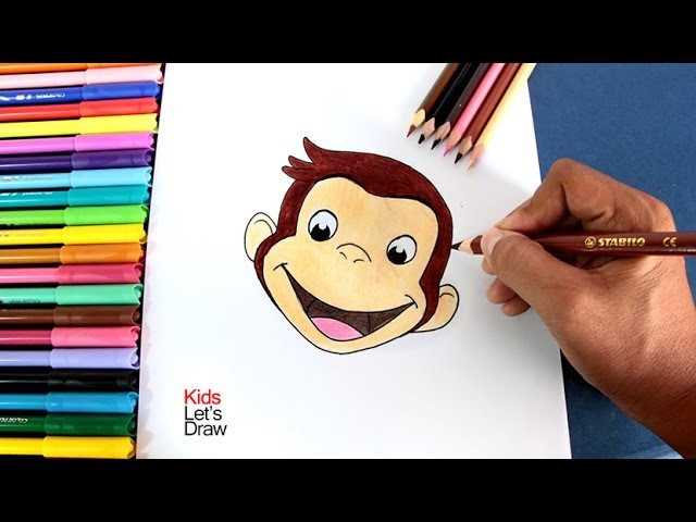 Cómo dibujar a JORGE EL CURIOSO | How to draw and paint Curious George