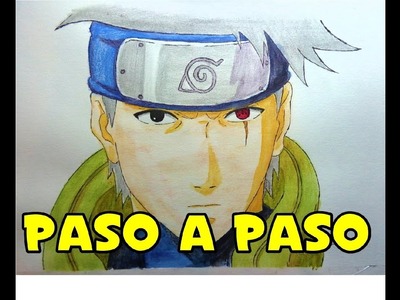 Cómo dibujar a: Kakashi Hatake sin máscara (Naruto) | Selbor