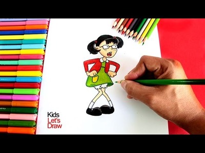 Cómo dibujar a la CHILINDRINA (El Chavo del 8 animado) | How to draw Chilindrina (El Chavo del Ocho)