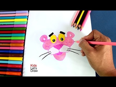 Cómo dibujar a la Pantera Rosa | How to draw The Pink Panther