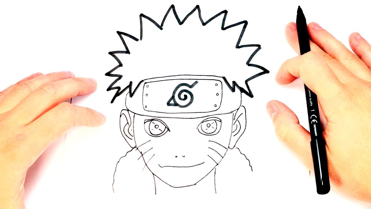 Como dibujar a Naruto paso a paso | Dibujo facil de Naruto