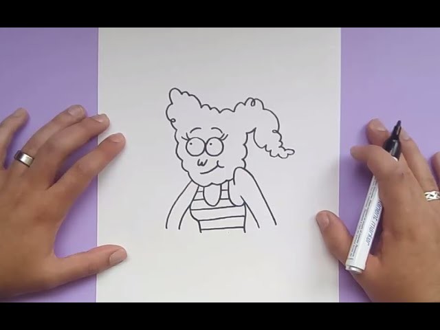 Como dibujar a Nube paso a paso - Historias corrientes | How to draw CJ - Regular show