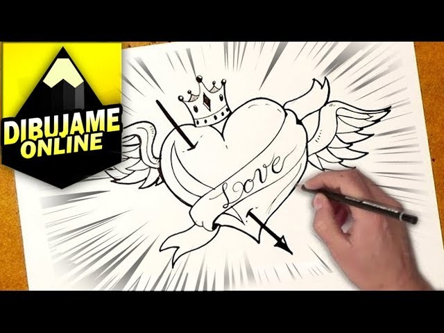 Como dibujar un corazon | como dibujar un corazon con estilo