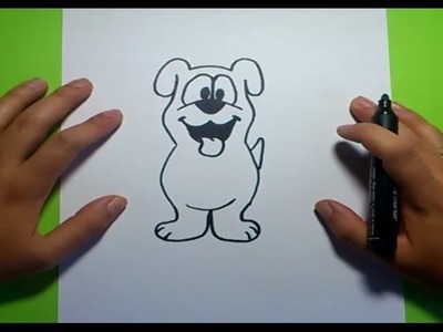 Como dibujar un perro paso a paso 19 | How to draw a dog 19