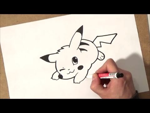 Como dibujar un pikachu bebe | como dibujar un pikachu bebe paso a paso | pokemon