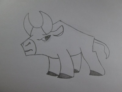 Cómo dibujar un toro