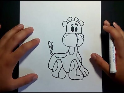 Como dibujar una vaca paso a paso 2 | How to draw a cow 2
