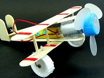 COMO HACER ????AVIONETA ELÉCTRICA????A MOTOR (DIY????en ESPAÑOL)