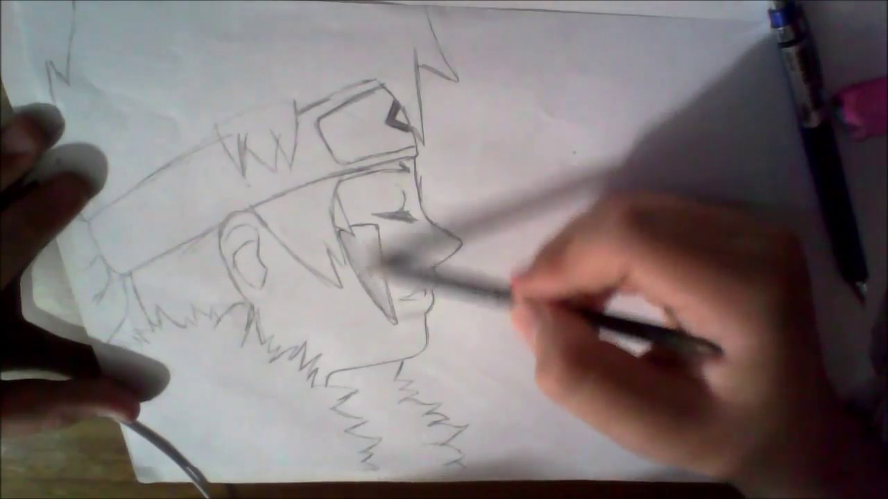 Dibujando a Kiba de Naruto shippuden || Drawings