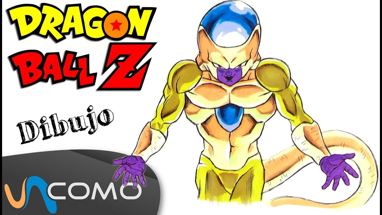 Dibujar a Freezer dorado de Dragon Ball Z