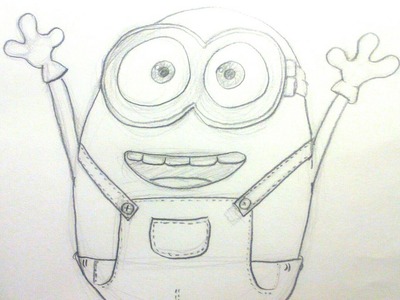 Dibujar Minions para niños: Aprende como dibujar a Bob de los Minions paso a paso