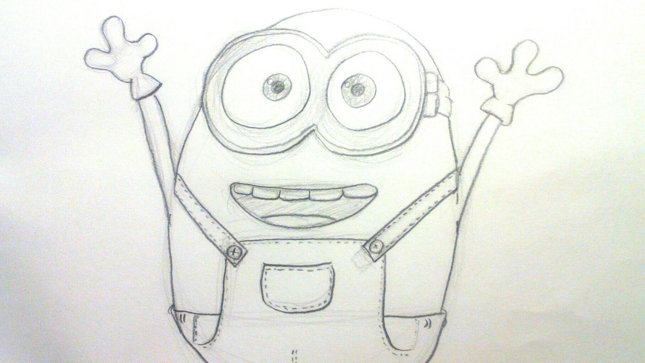 Dibujar Minions para niños: Aprende como dibujar a Bob de los Minions paso a paso