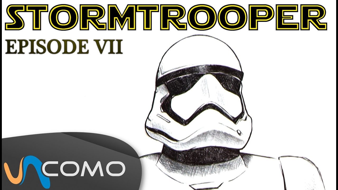 Dibujar un soldado imperial - Stormtrooper