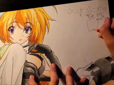 Drawing.Dibujando a Irina Shidou(HighSchool DxD New)HD