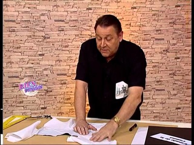 Hermenegildo Zampar - Bienvenidas TV - Enseña la costura de la camisa de hombre