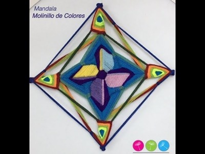 Mandala - Molinillo de Colores