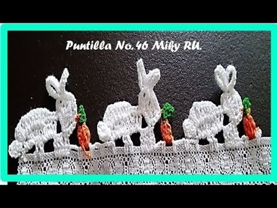 Puntilla # 46 Miky Ru (Conejitos) Miky Ru