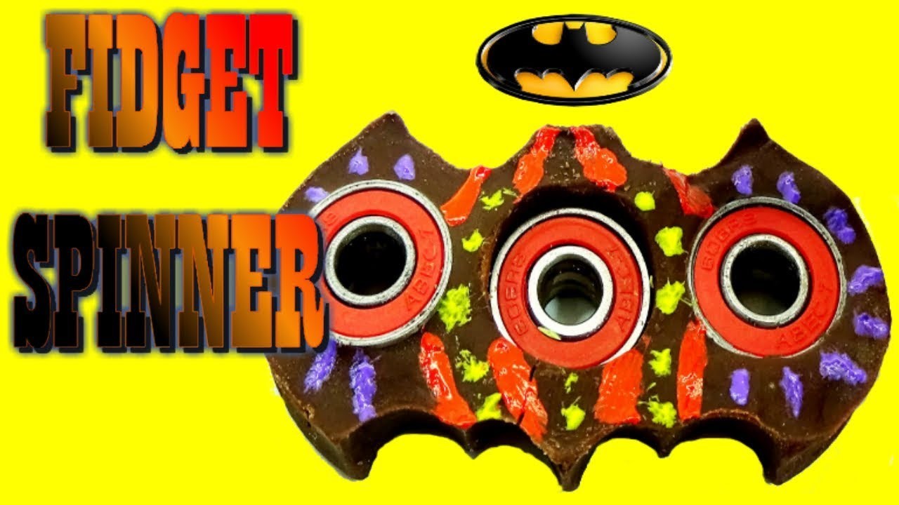 RETO Fidget Spinner????BATMAN????Tribal de CHOCOLATE????????