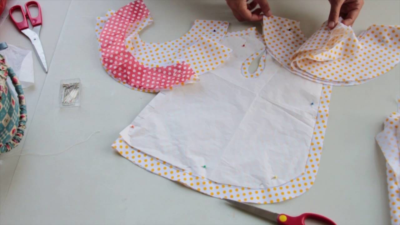 1. DIY costura fácil - Vestido flamenca bebé