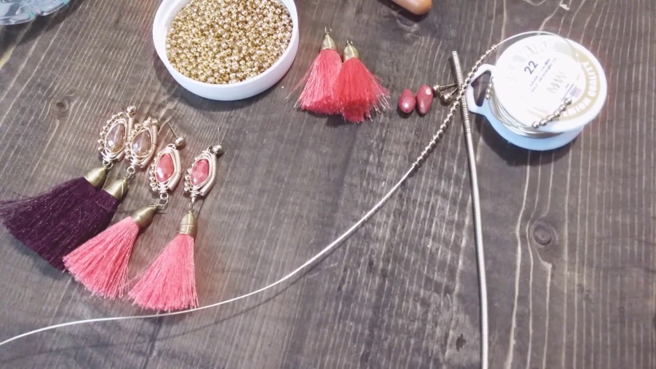 Aretes Tassel