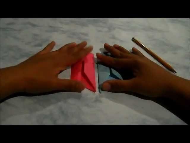 Armado y ensamble del tetraedro de papel