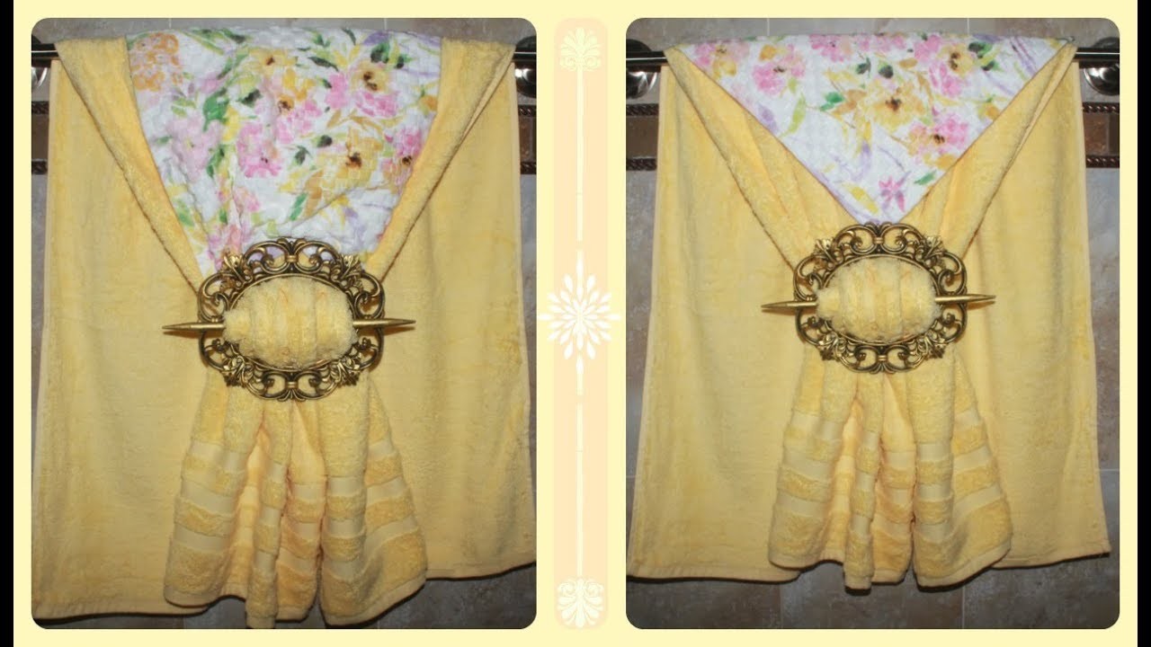 Como decorar las toallas #8